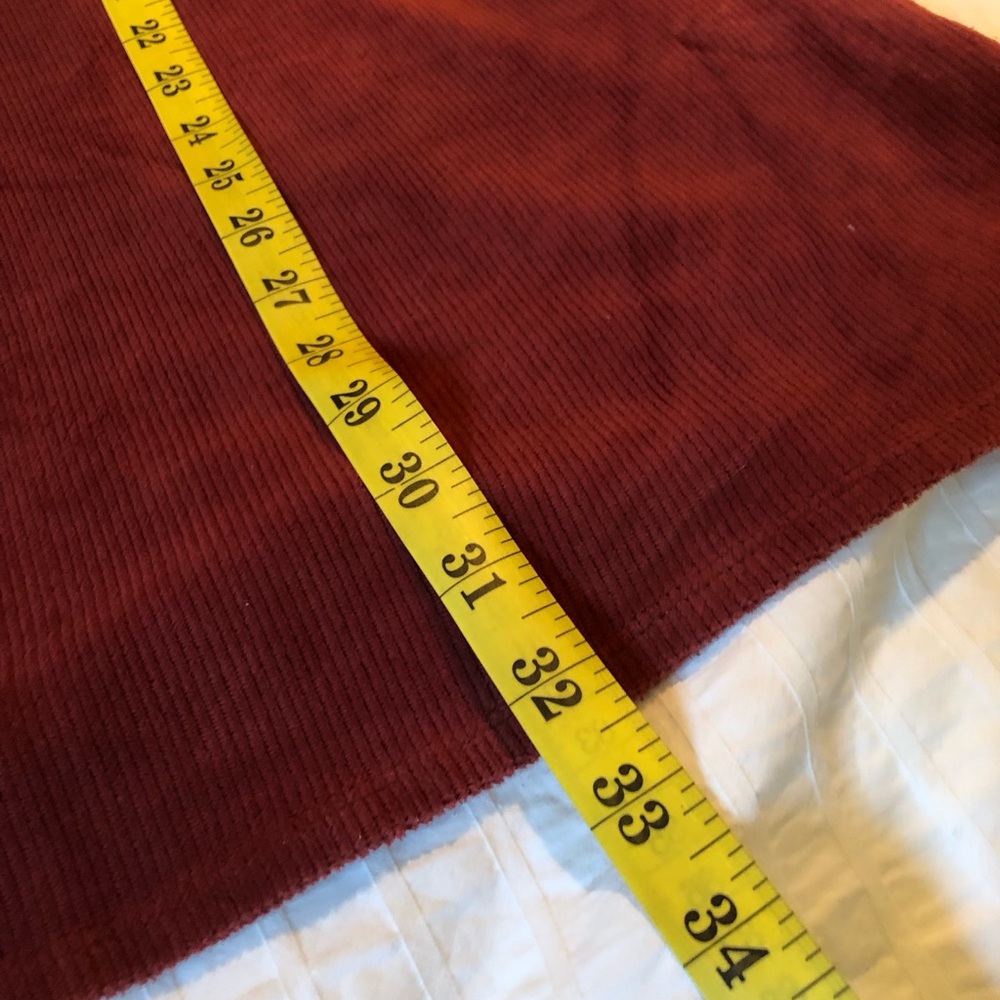 Ardene Rust Button-Front Mini Dress - Picture 5 of 7